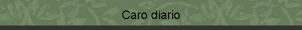 Caro diario